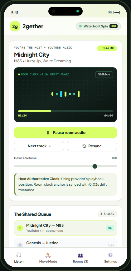 2gether Mobile Synchronized Player